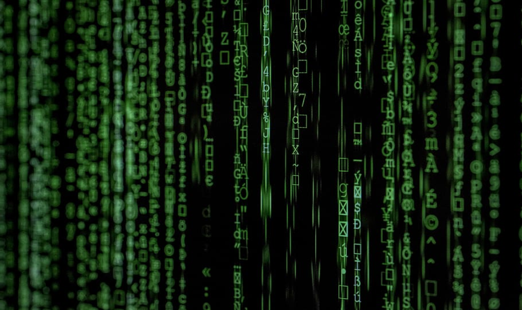 dati digitali nel matrix
